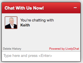 before selling, chat with Keith